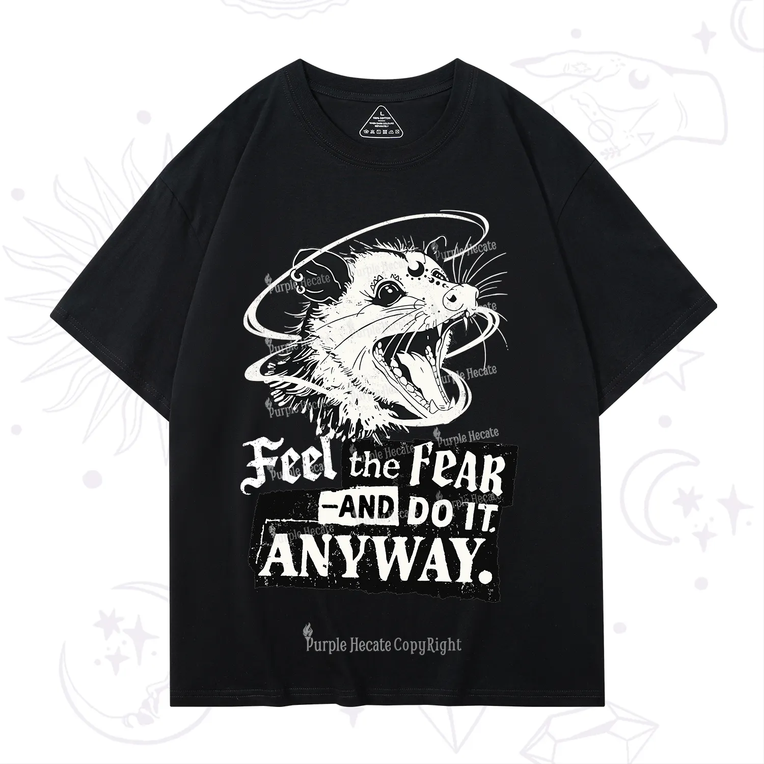 Purplehecate Feel The Fear And Do It Anyway T-Shirt