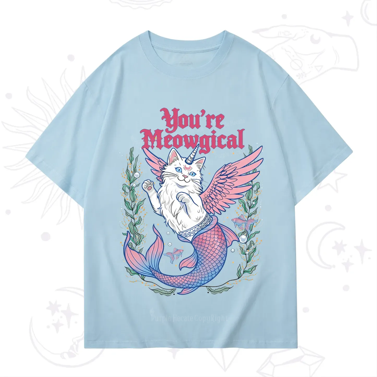 Purplehecate You're Meowgical T-Shirt