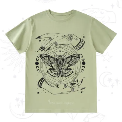 Purplehecate Alchemy Death Moth T-Shirt