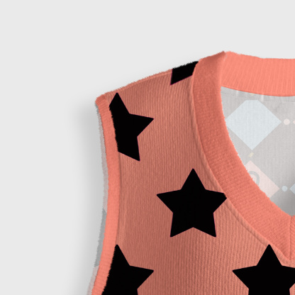 Purplehecate Leo Spirit Zodiac Ugly Sweater Vest