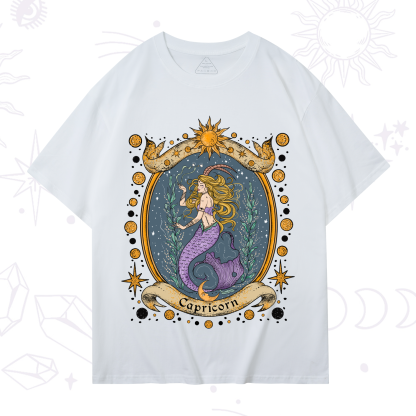 Purplehecate Celestial Capricorn Zodiac T-Shirt