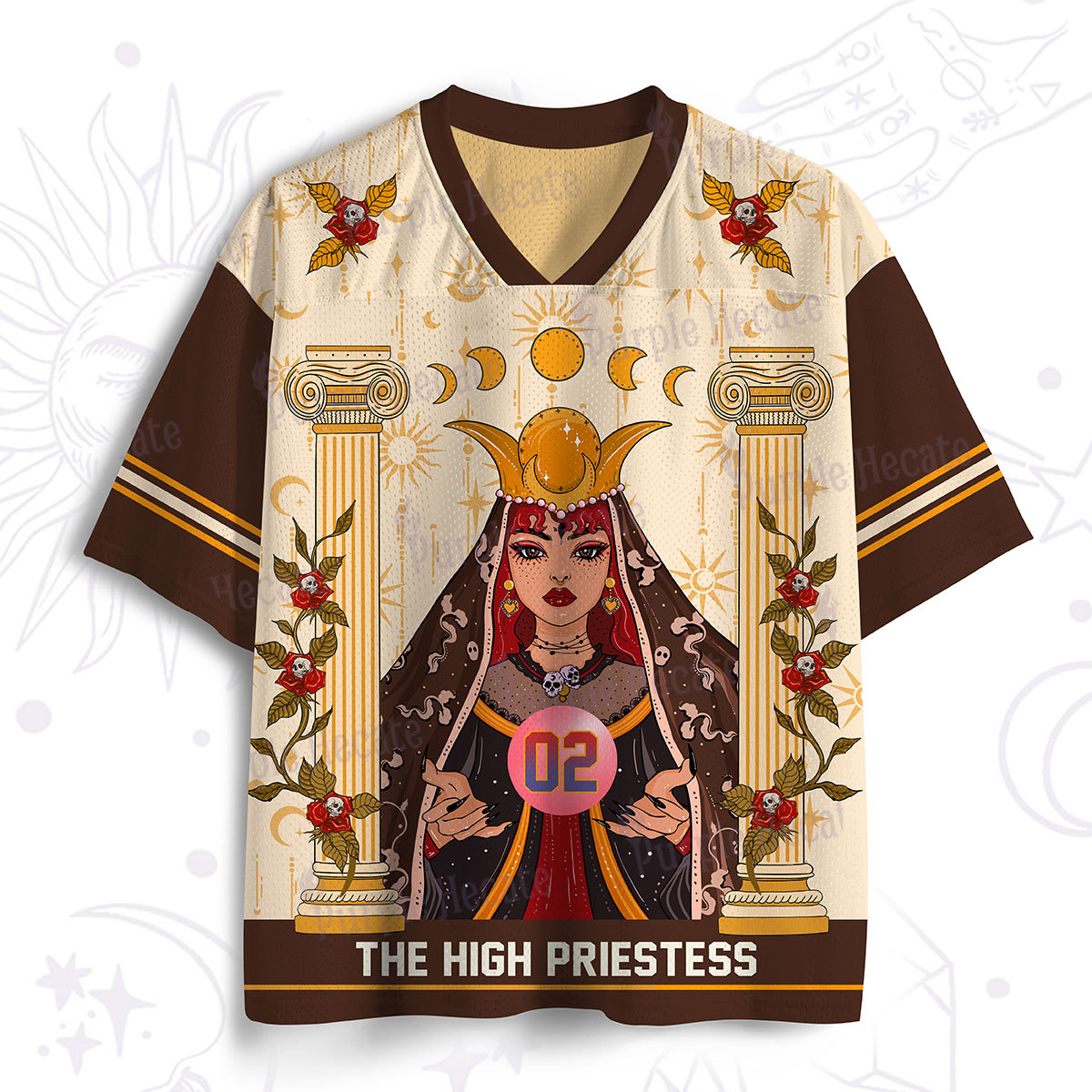 Purplehecate The High Priestess Prophecy Mesh Jersey