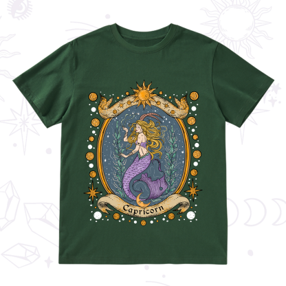 Purplehecate Celestial Capricorn Zodiac T-Shirt