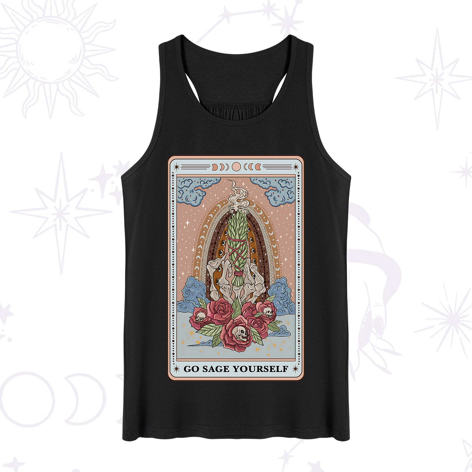 Purplehecate The Go Sage Yourself Tarot Tank