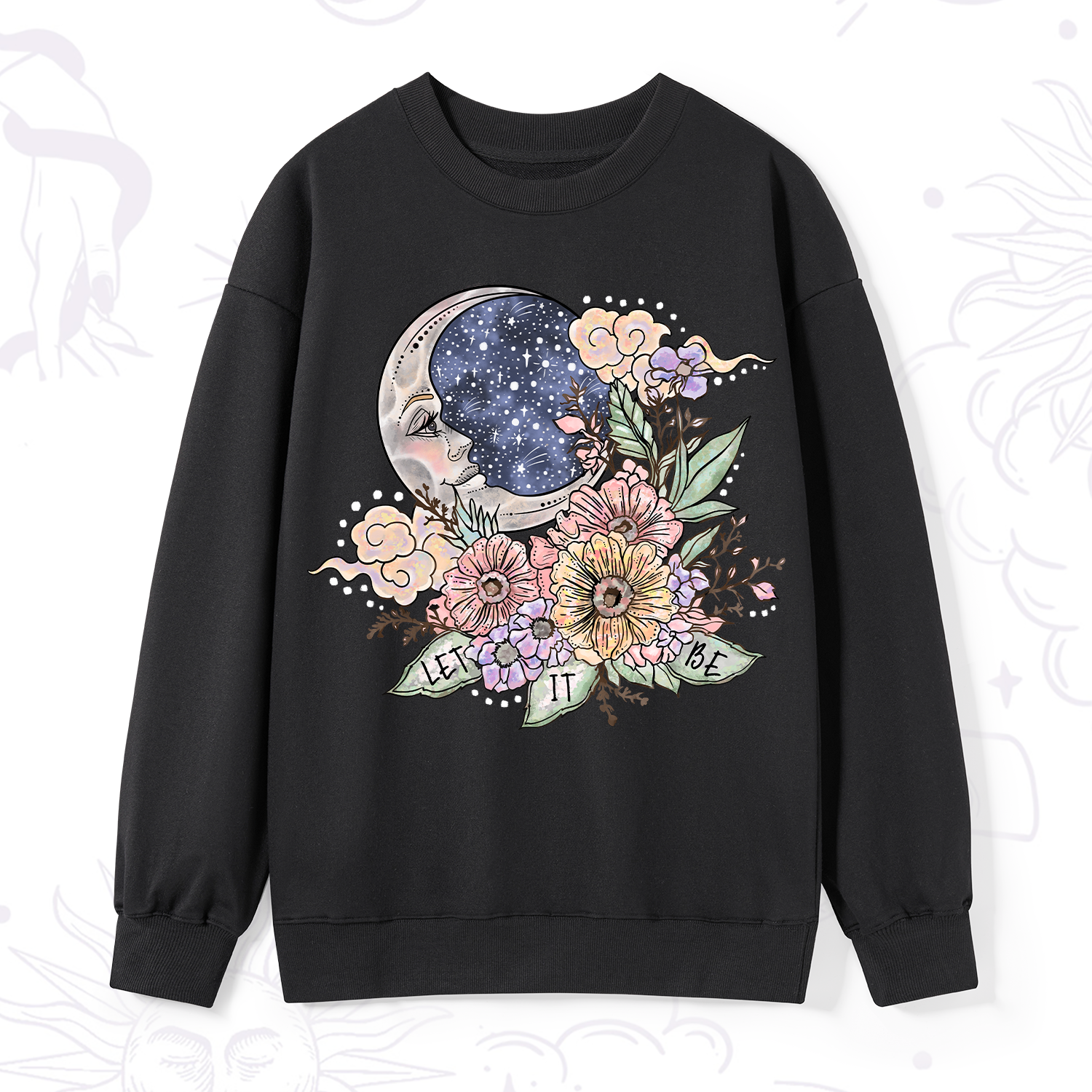 Purplehecate Let It Be Sweatshirt