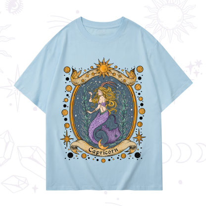 Purplehecate Celestial Capricorn Zodiac T-Shirt