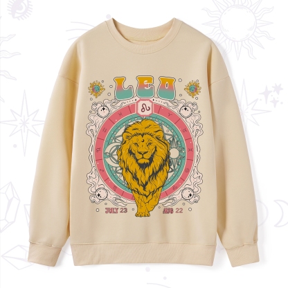 Purplehecate Leo Cosmic Zodiac Sweatshirt