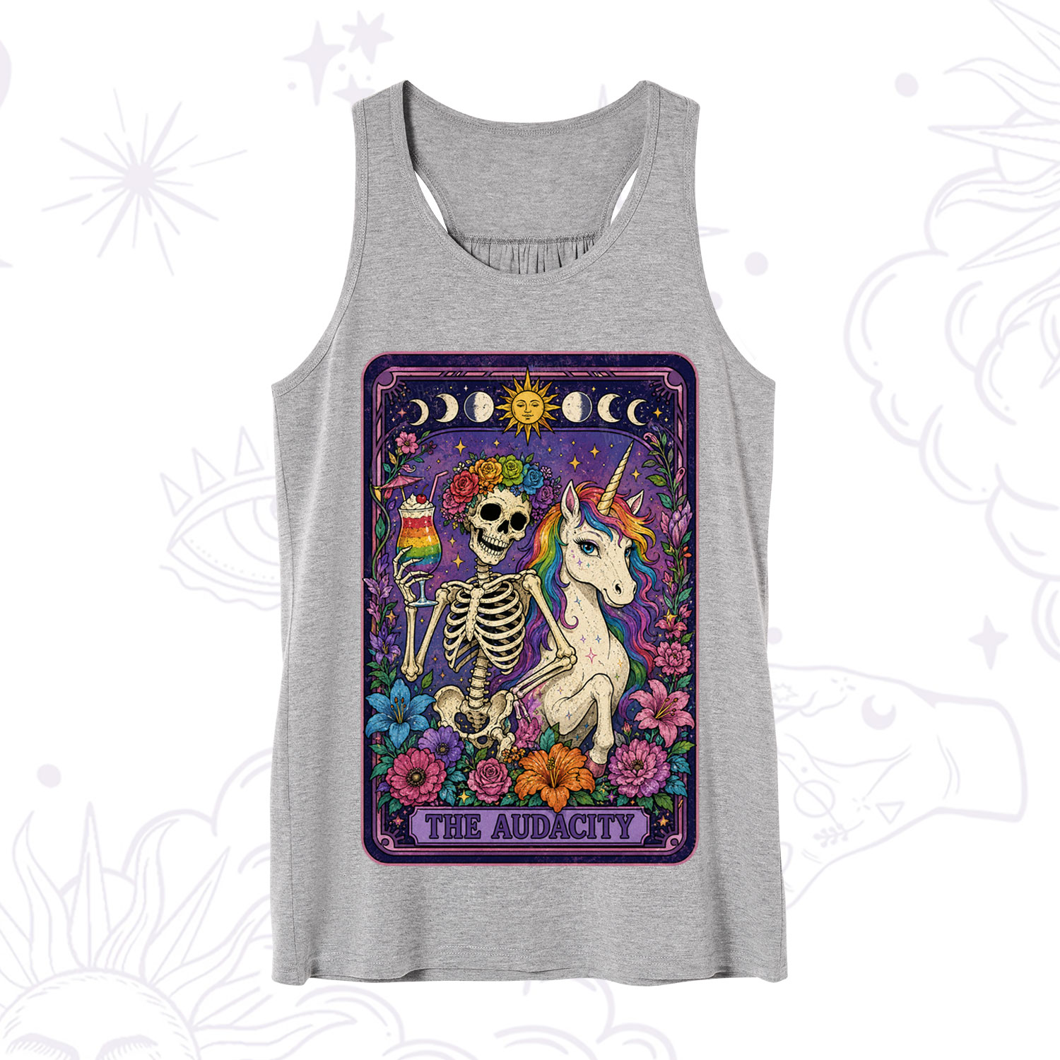 Purplehecate The Audacity Tarot Pride Rainbow Tank