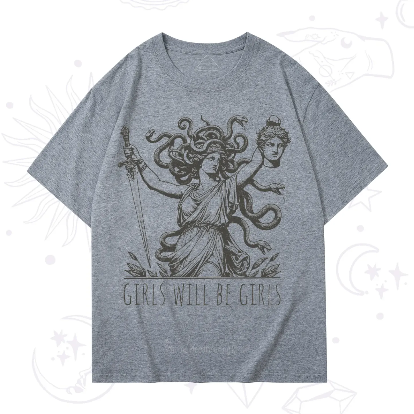 Purplehecate Girls Will Be Girls Medusa T-Shirt
