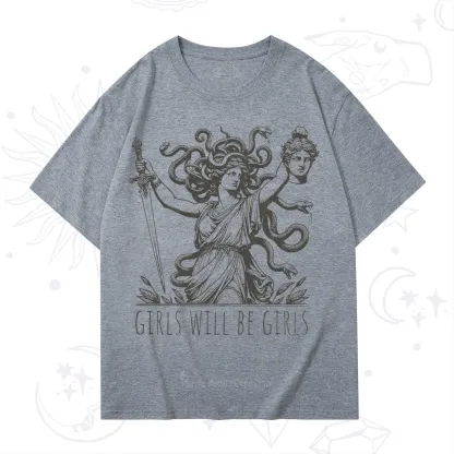 Purplehecate Girls Will Be Girls Medusa T-Shirt