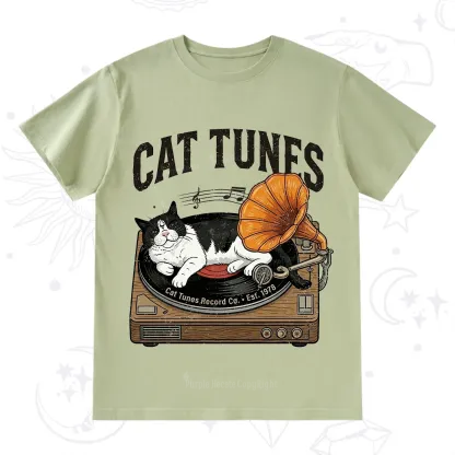 Purplehecate Cat Tunes T-Shirt