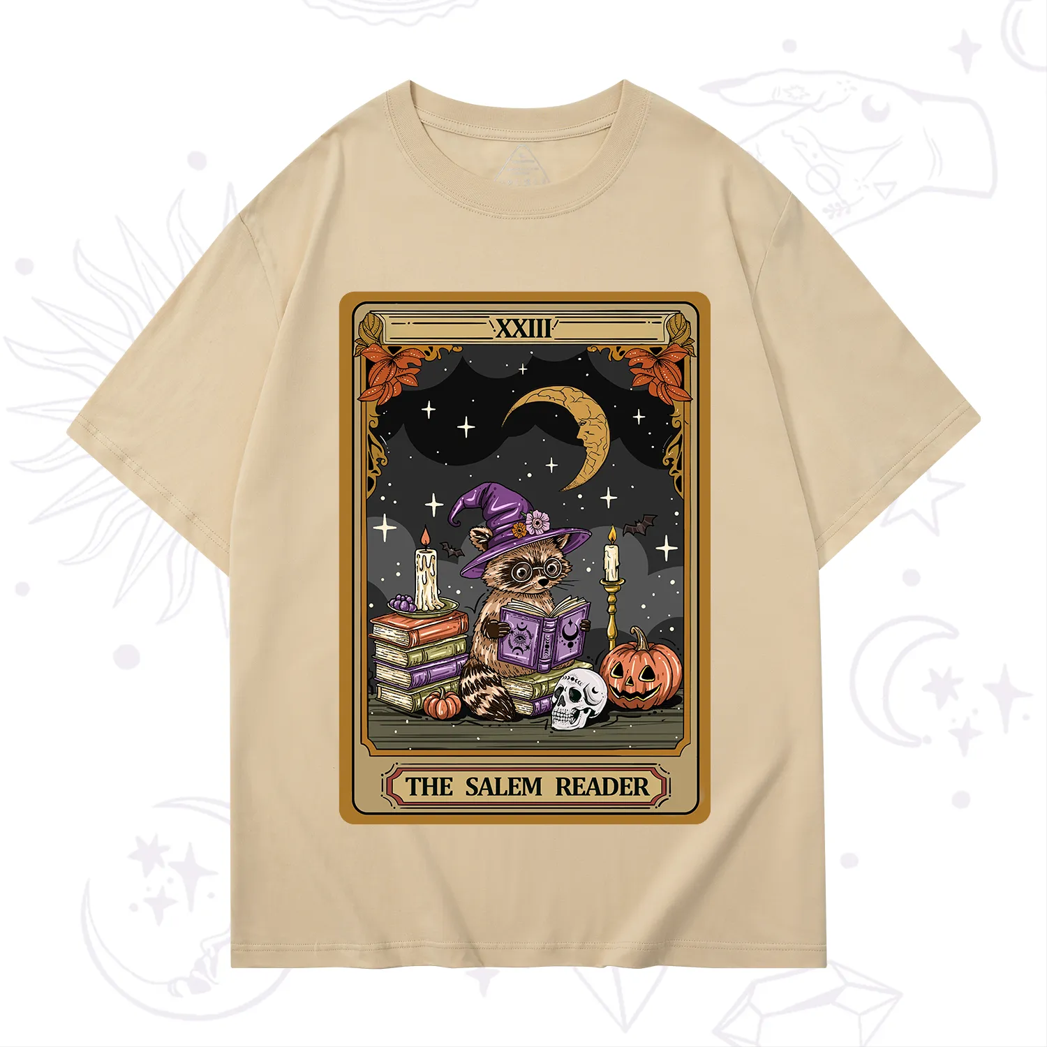 Purplehecate The Salem Reader Tarot T-Shirt