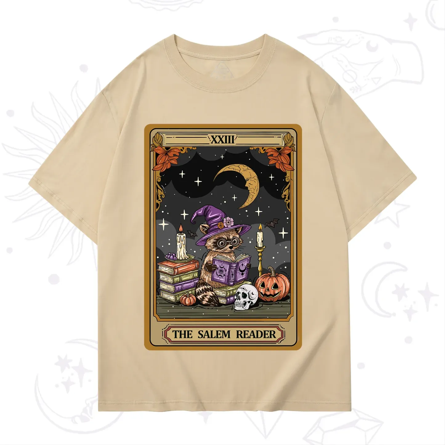 Purplehecate The Salem Reader Tarot T-Shirt