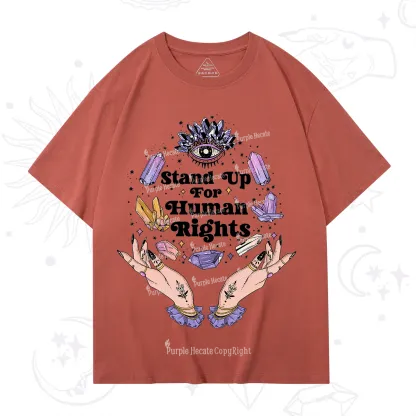 Purplehecate Stand Up For Human Rights T-Shirt
