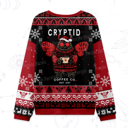 Purplehecate Holiday Monster Mug Ugly Christmas Sweatshirts