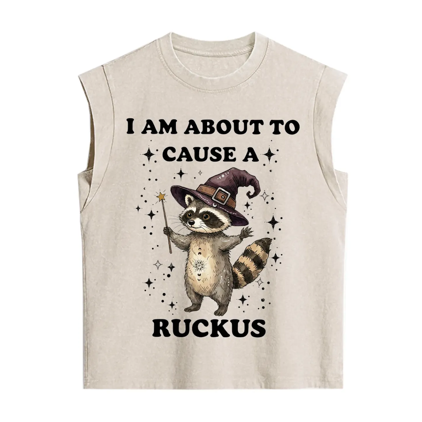 Purplehecate I Am About To Cause A Ruckus Vintage Washed Tank