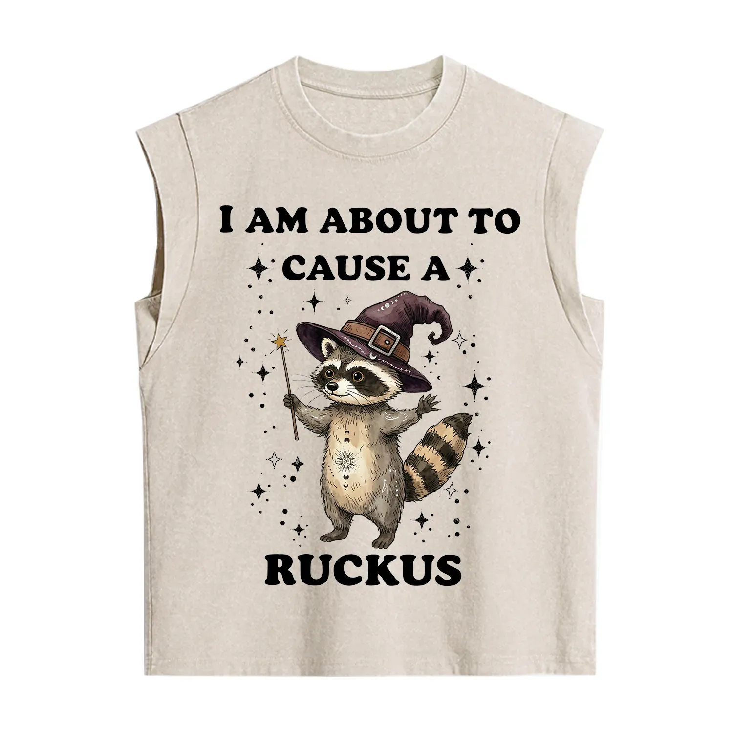 Purplehecate I Am About To Cause A Ruckus Vintage Washed Tank