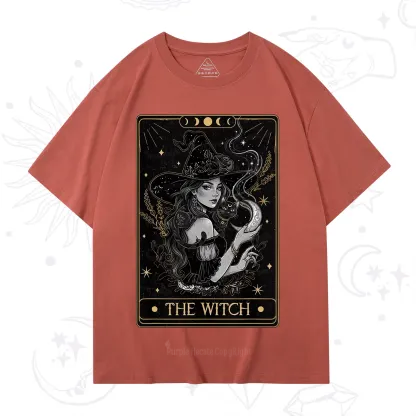 Purplehecate The Witch Enchanted Tarot Card T-Shirt