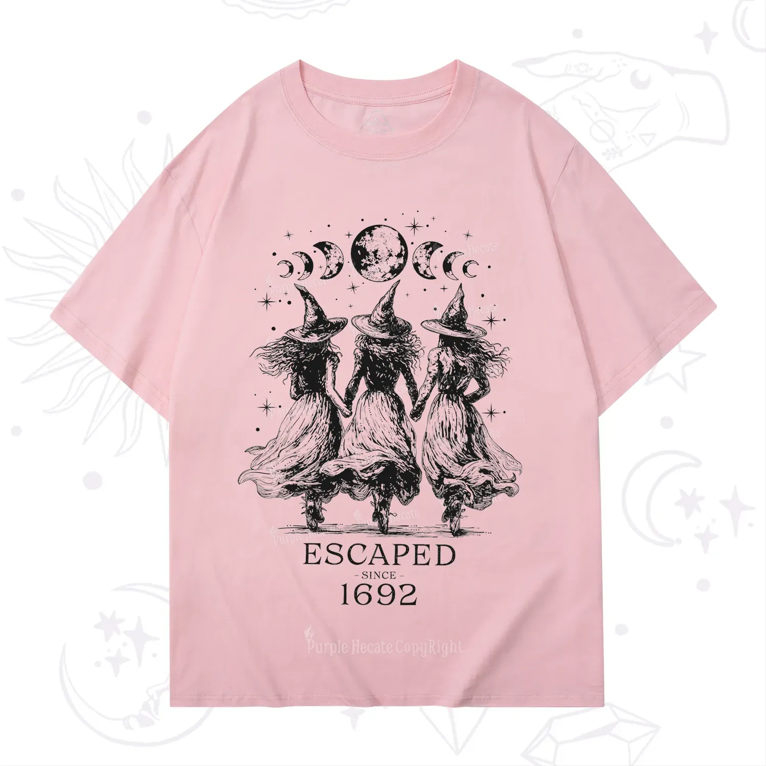 Purplehecate Escaped Since 1692 T-Shirt