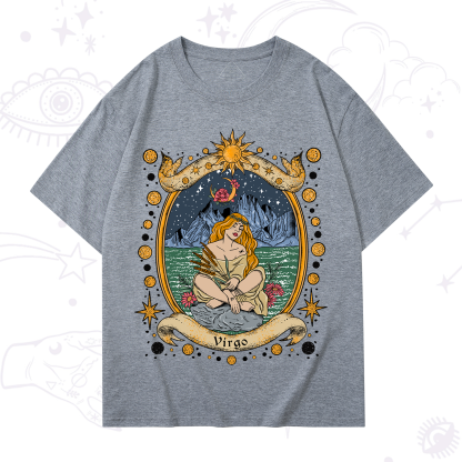 Purplehecate Celestial Virgo Zodiac T-Shirt