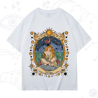 Purplehecate Celestial Virgo Zodiac T-Shirt