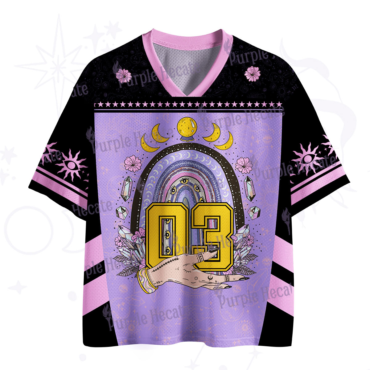 Purplehecate Magic Rainbow Mesh Jersey