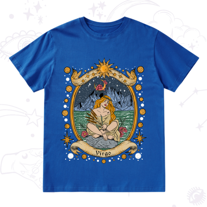Purplehecate Celestial Virgo Zodiac T-Shirt
