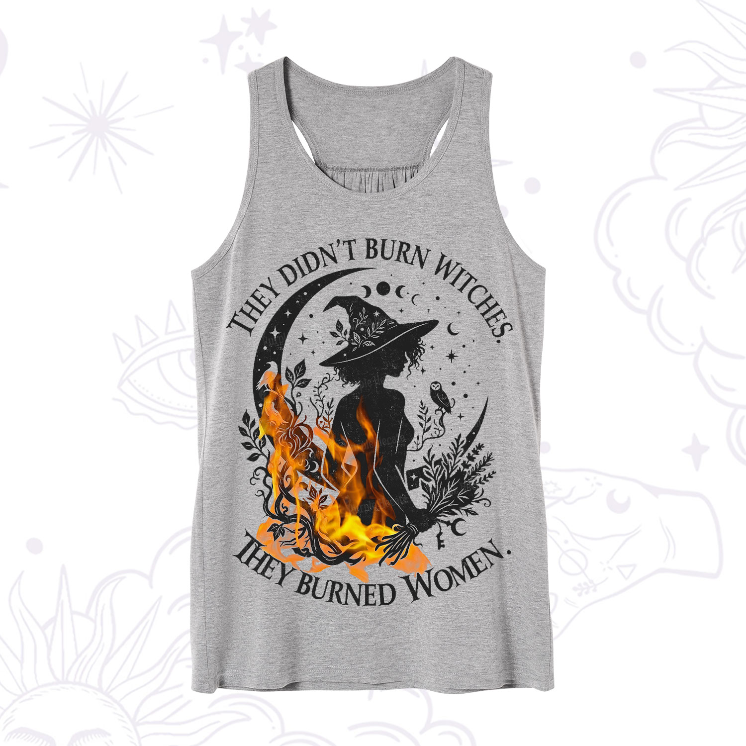 Purplehecate They Didn't Burn Witches Tank