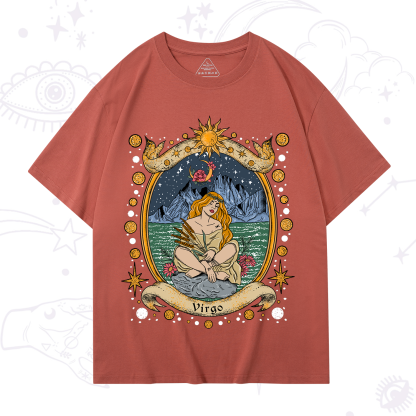 Purplehecate Celestial Virgo Zodiac T-Shirt