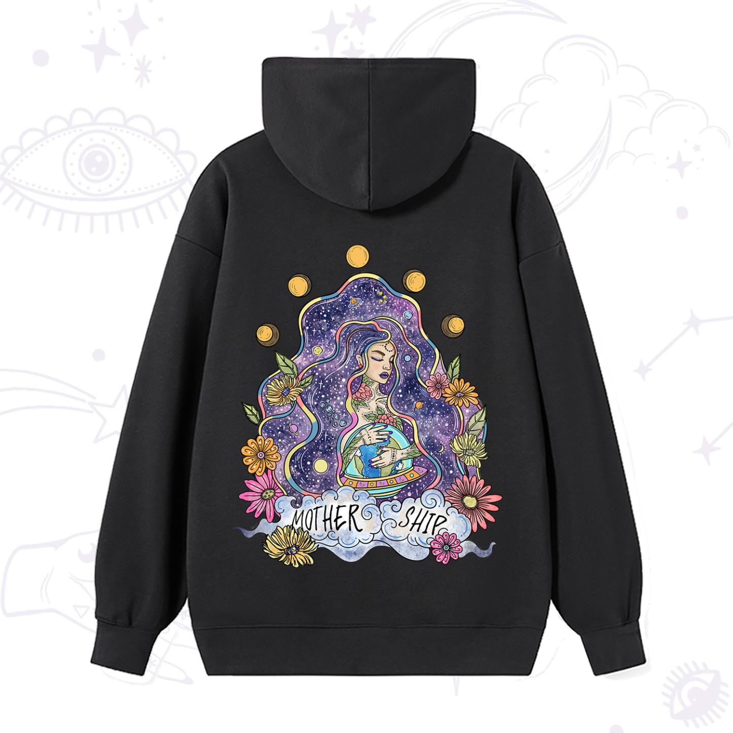 Magic Purplehecate Mother Ship Hoodie