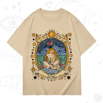Purplehecate Celestial Virgo Zodiac T-Shirt