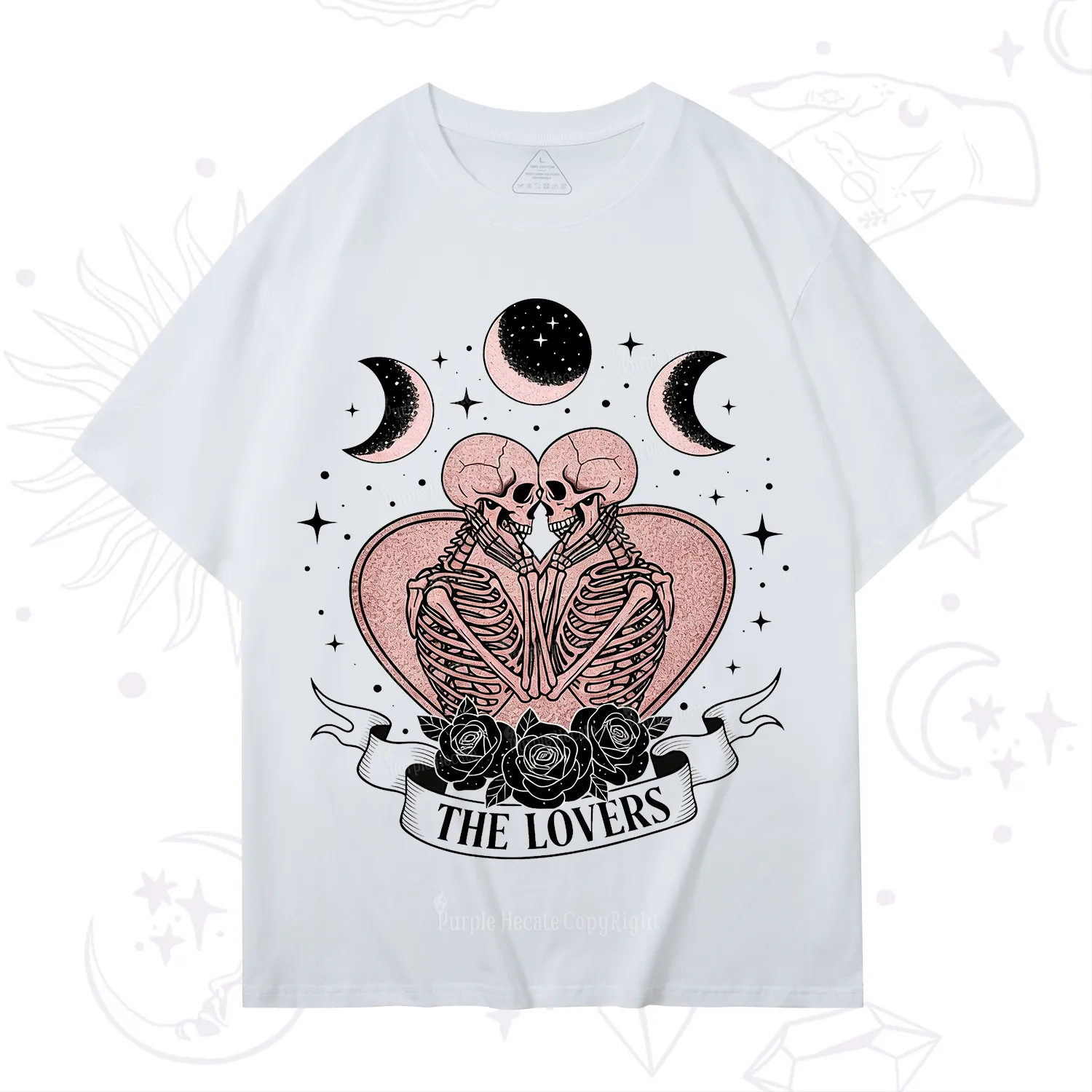 Purplehecate The Lovers of Skeletons T-Shirt