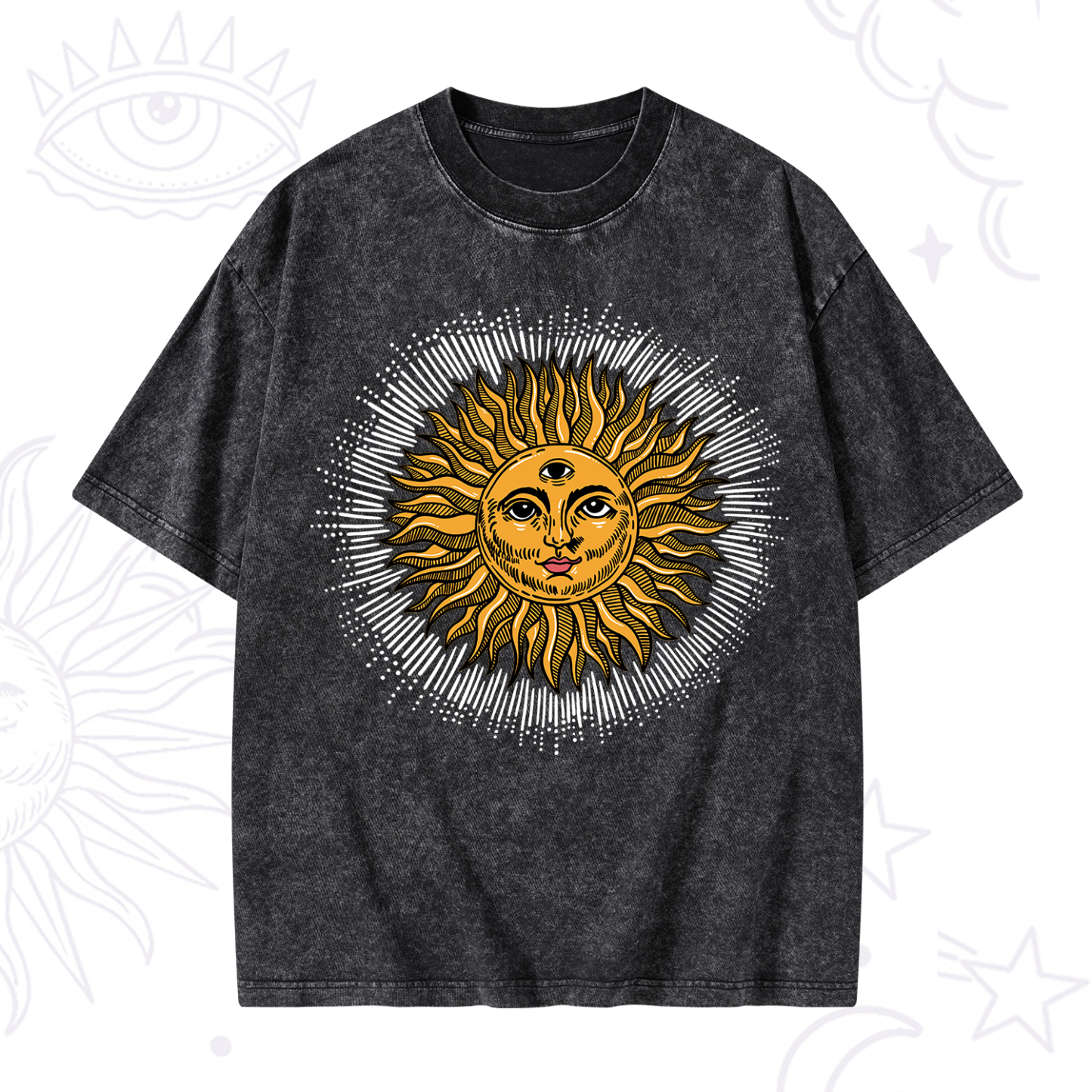 Magic Purplehecate Sat Nam Washed T-Shirt