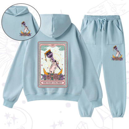 Purplehecate The Hair Colorist Tarot Fleece Hoodie Suit