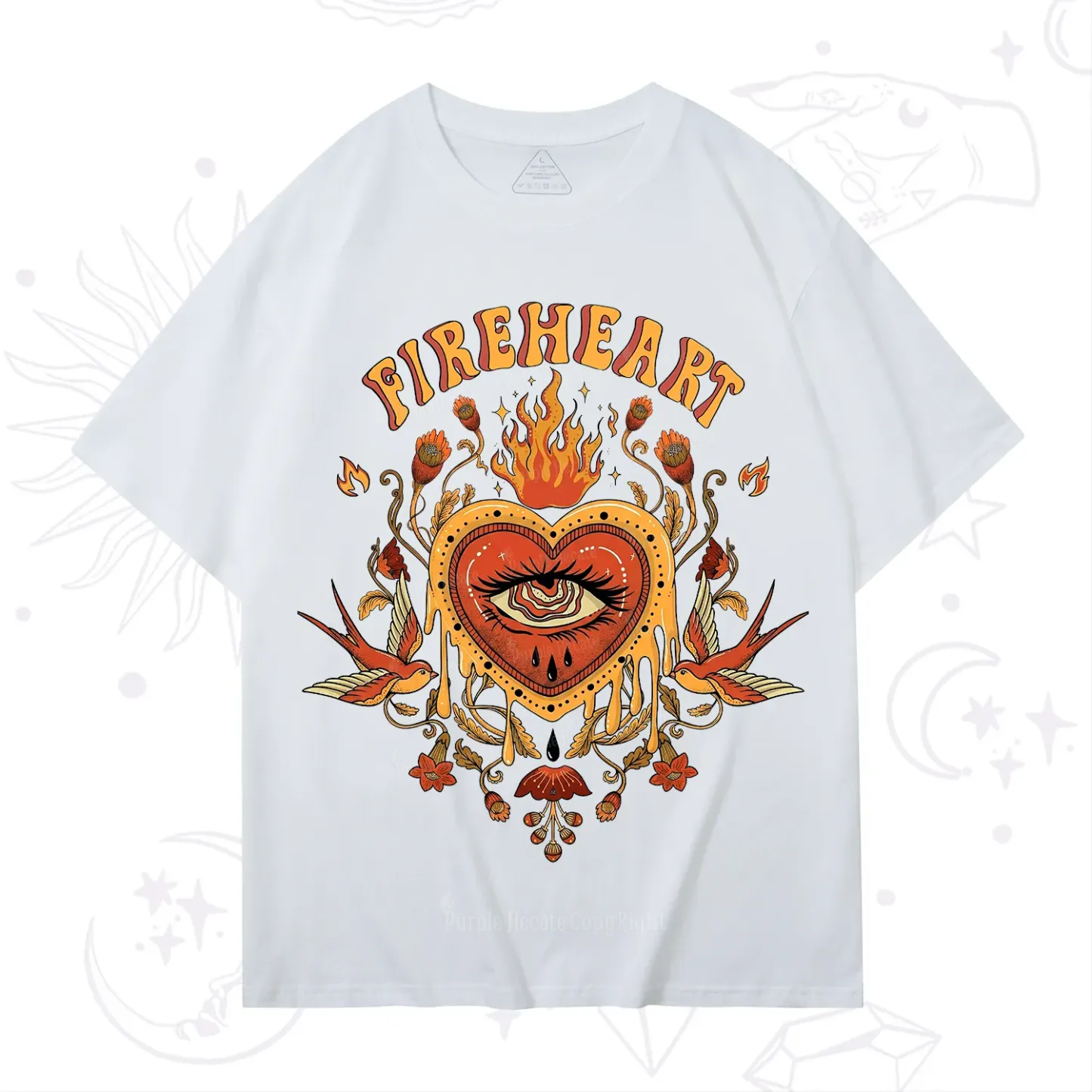 Purplehecate Fireheart T-Shirt