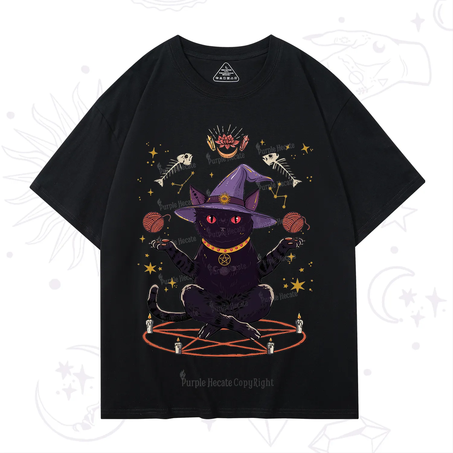 Purplehecate Meowitch Rituals T-Shirt