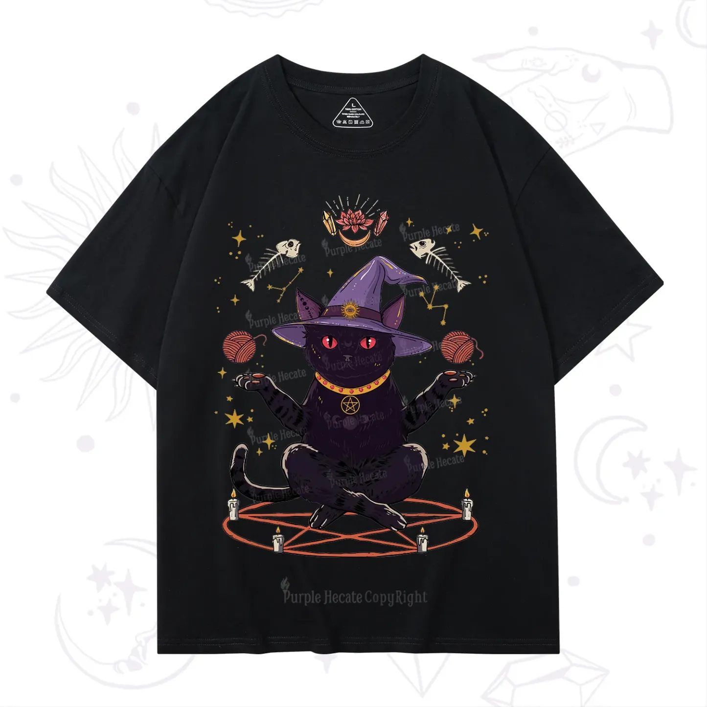 Purplehecate Meowitch Rituals T-Shirt