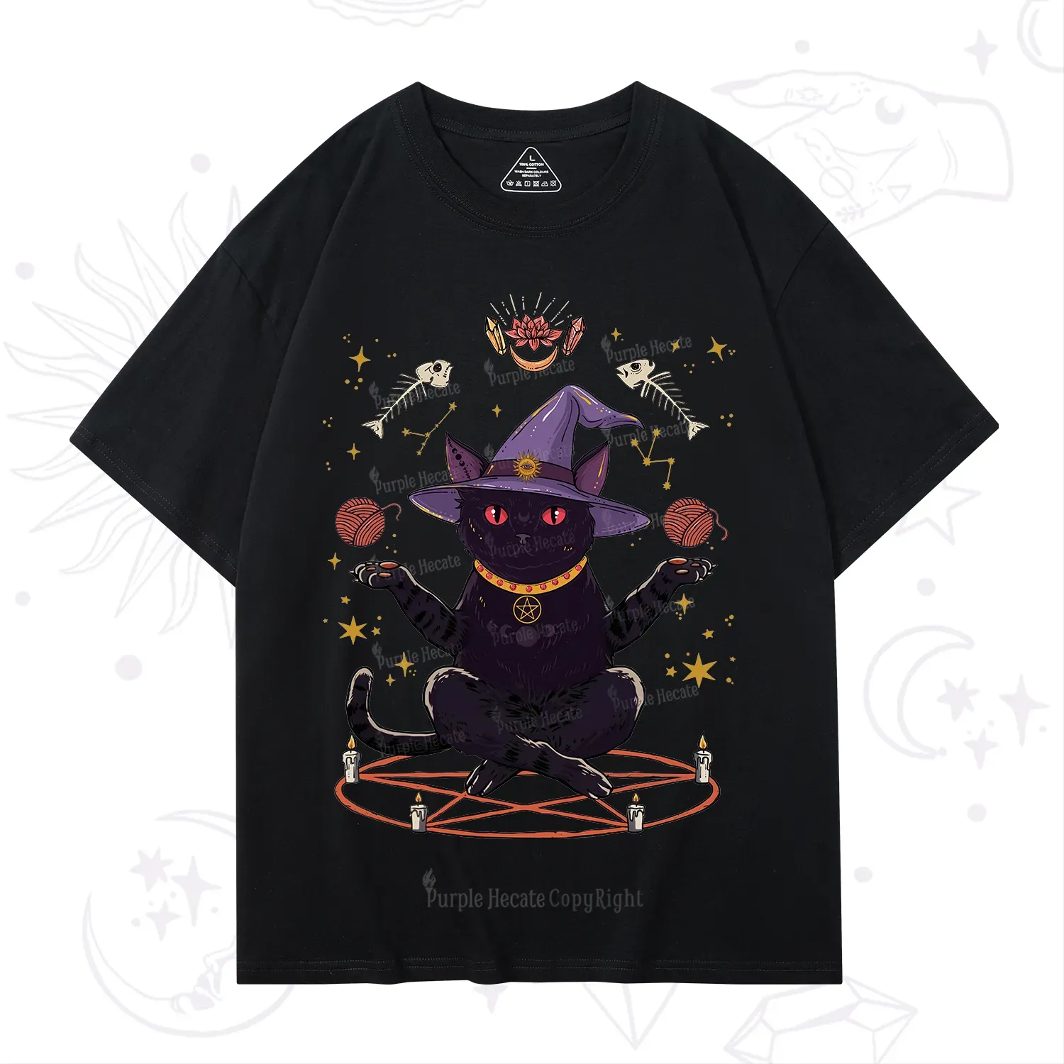 Purplehecate Meowitch Rituals T-Shirt