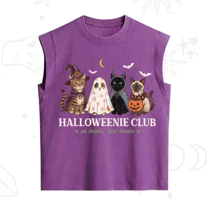 Purplehecate Halloweenie Club Vintage Washed Tank