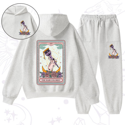 Purplehecate The Hair Colorist Tarot Fleece Hoodie Suit