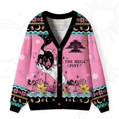 Purplehecate The Mega Pint Tarot Card Ugly Cardigan Sweaters