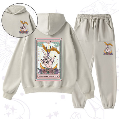 Purplehecate The Hair Magician Tarot Fleece Hoodie Suit