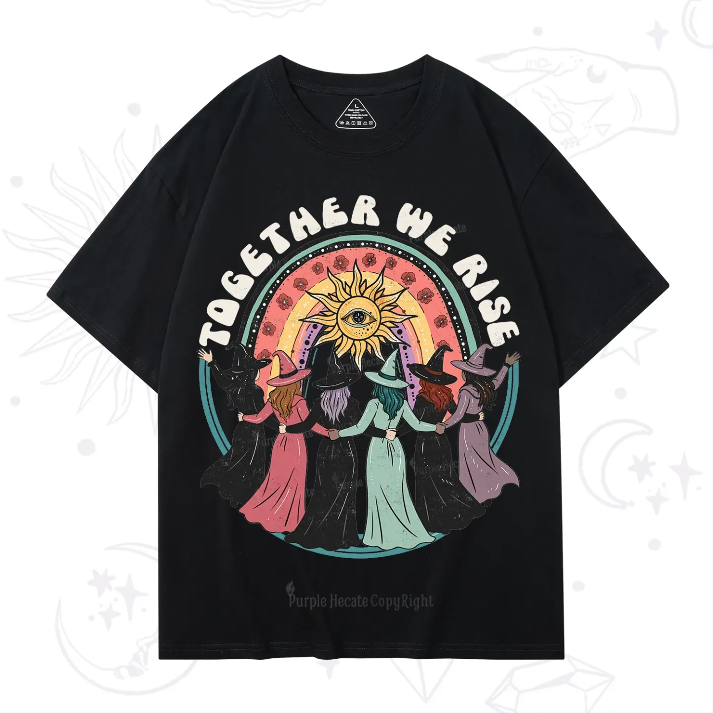 Purplehecate Together We Rise T-Shirt