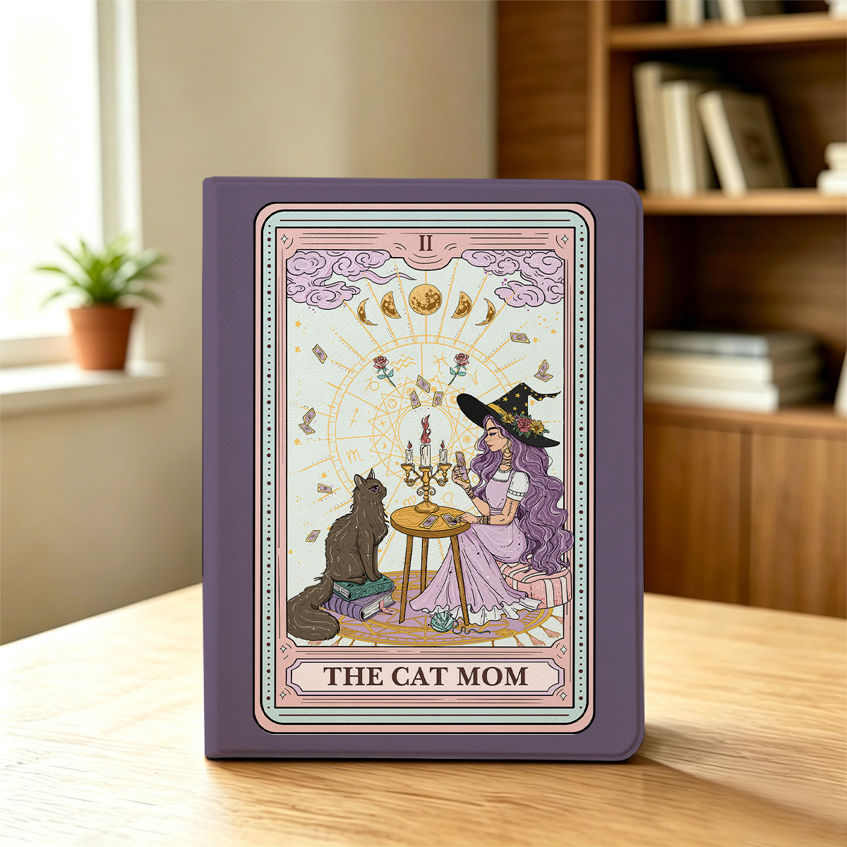 Purplehecate The Cat Witch Mom Tarot iPad Case