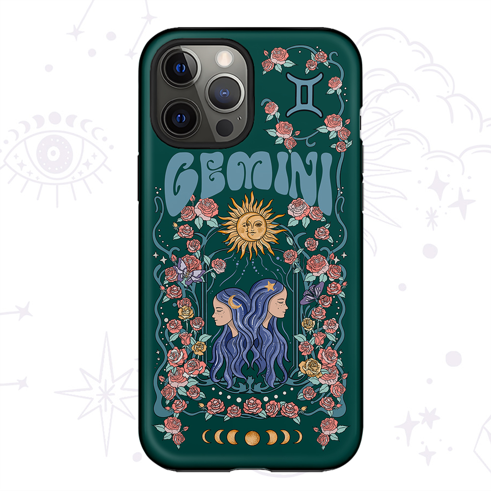 Purplehecate Gemini Spirit Zodiac Phone Case