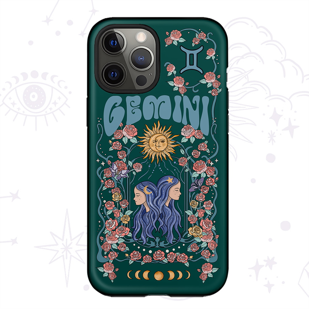 Purplehecate Gemini Spirit Zodiac Phone Case