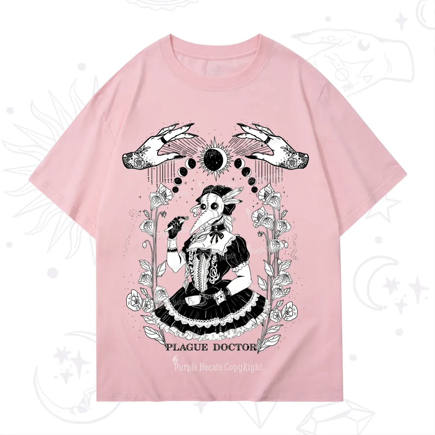 Purplehecate Plague Doctor T-Shirt