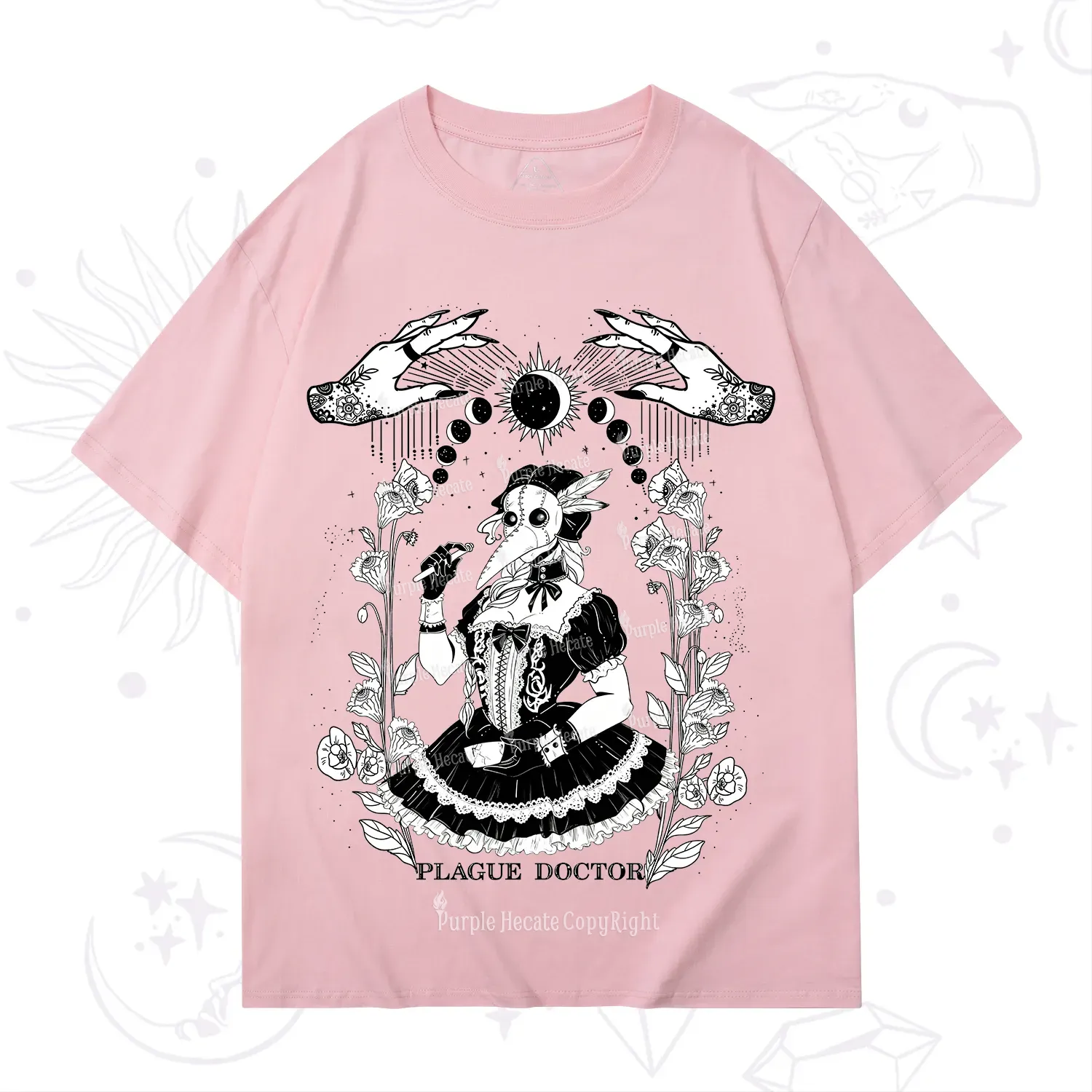 Purplehecate Plague Doctor T-Shirt