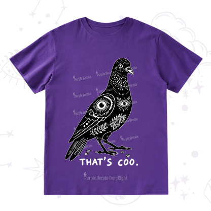 Purplehecate That's Coo Pigeon T-Shirt
