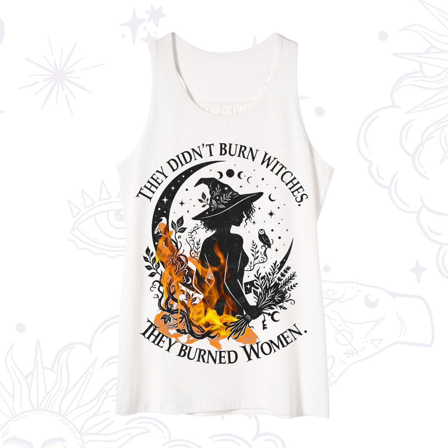 Purplehecate They Didn't Burn Witches Tank
